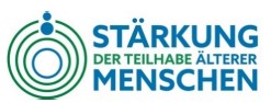 Logo: Stärkung der Teilhabe älterer Menschen